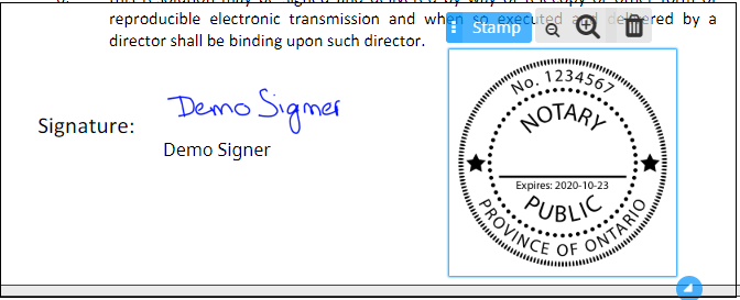 How To Add iinked Seals to Documents Syngrafii